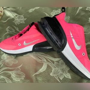Nike Air Max Up Pink Blast Athletic Shoes White Black CT1928600 Size 8.5